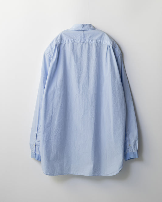 140/2 TYPEWRITER REGULAR COLLAR SHIRT - SAX