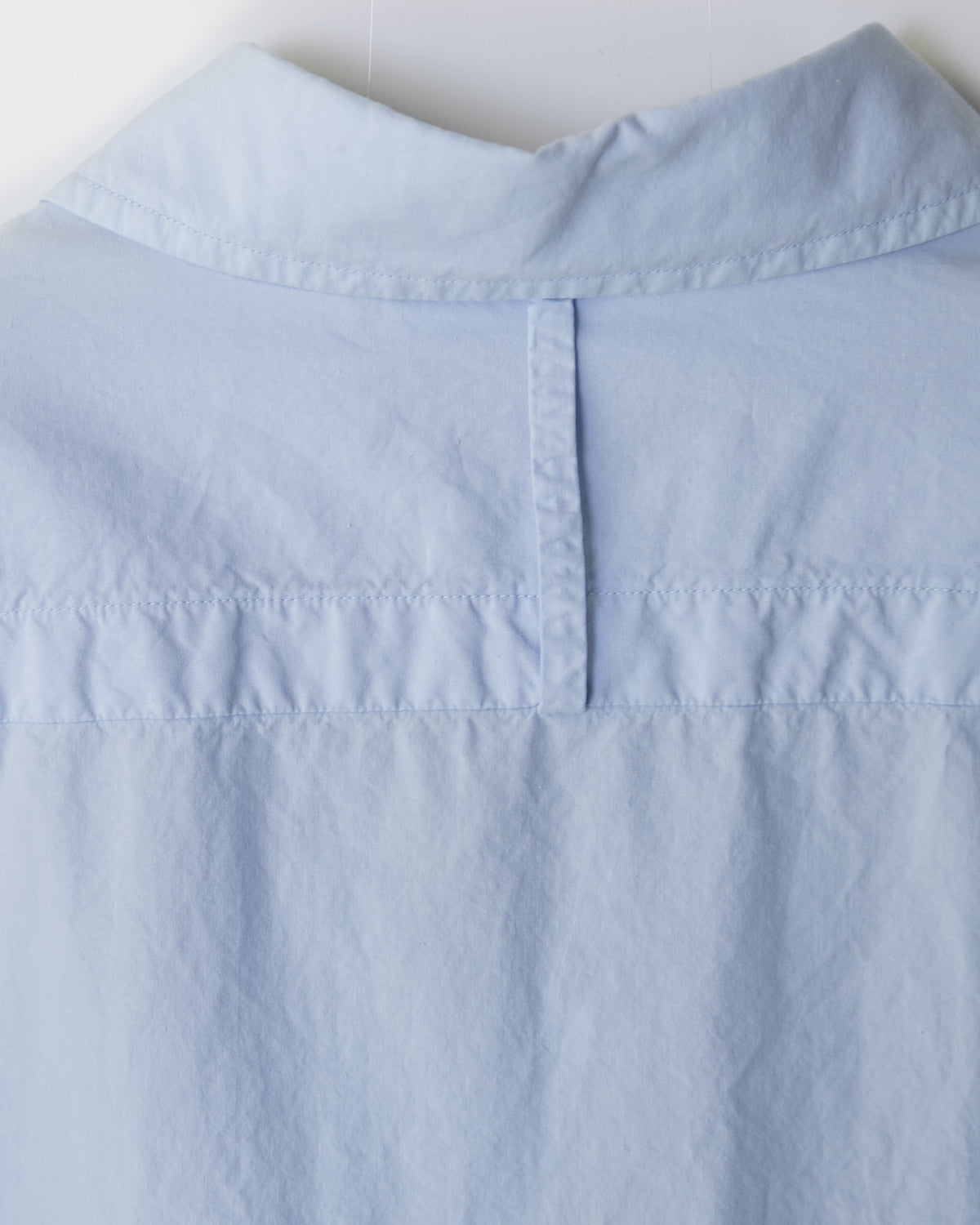 140/2 TYPEWRITER REGULAR COLLAR SHIRT - SAX