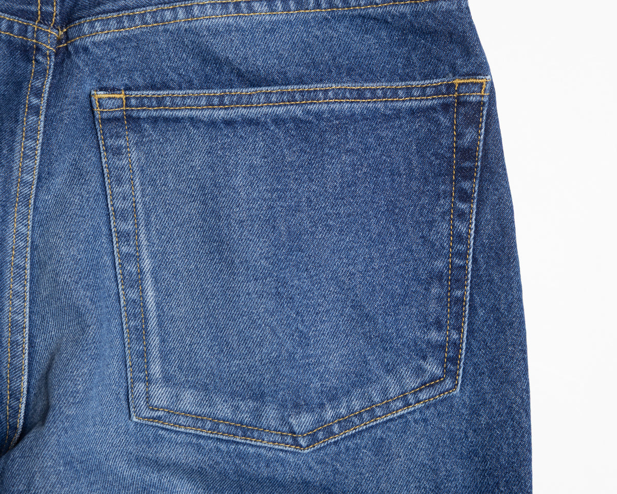 HARUKI 5P JEANS -STRAIGHT- VINTAGE - INDIGO
