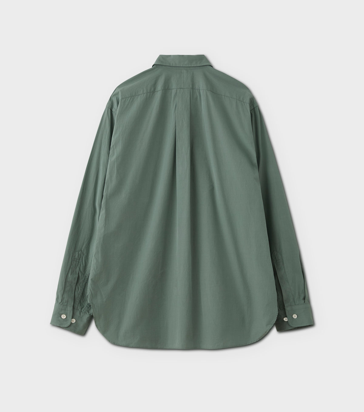 REGULAR COLLAR DRESS SHIRT - SAGE GREEN