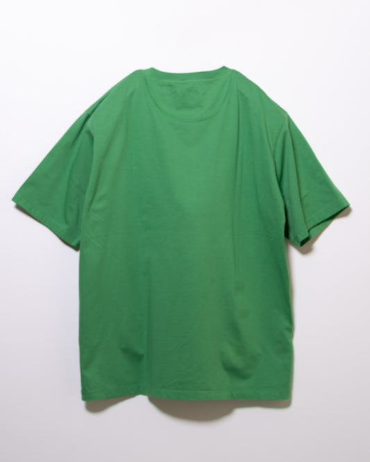60 ROYAL COTTON CROSS JERSEY "BLAH BLAH BLAH..." PRINT T-SHIRT - PAGODA