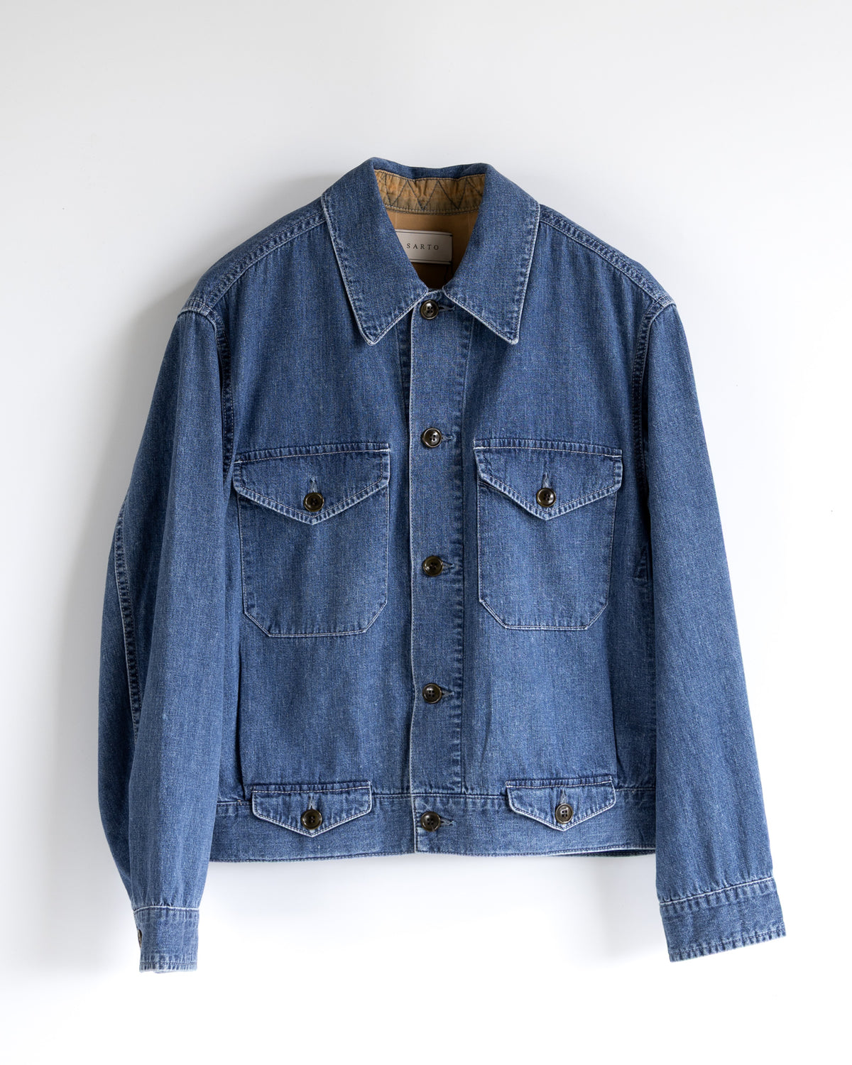 8.5oz DENIM TRUCKER JACKET - INDIGO