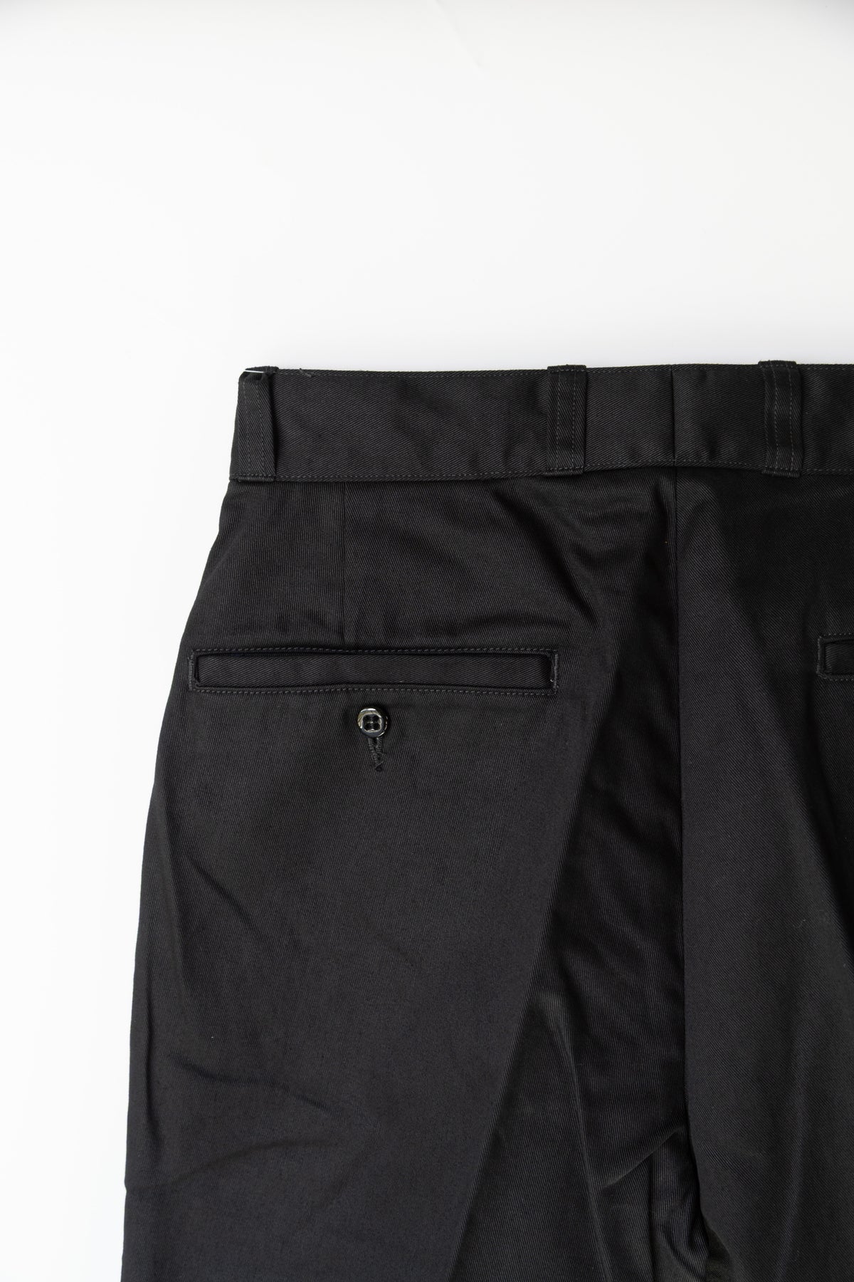 OFFICER TROUSERS(REGULAR) - INK BLACK