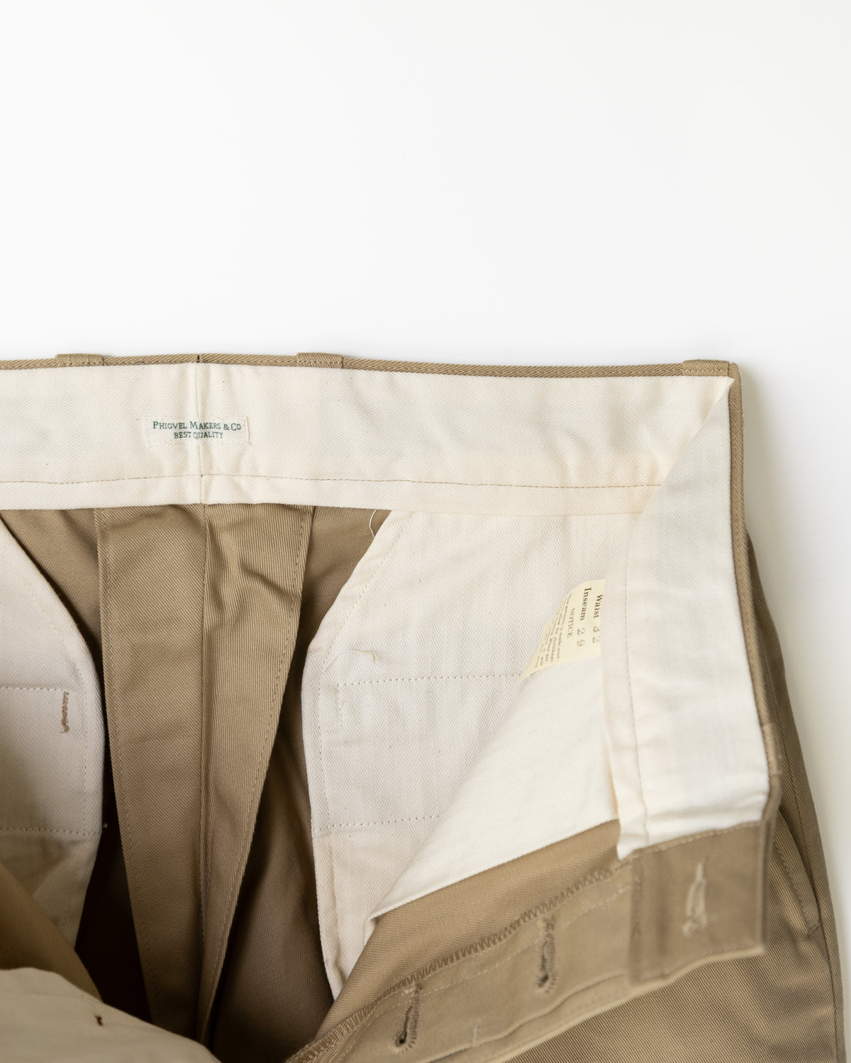 OFFICER TROUSERS(REGULAR) - KHAKI BEIGE