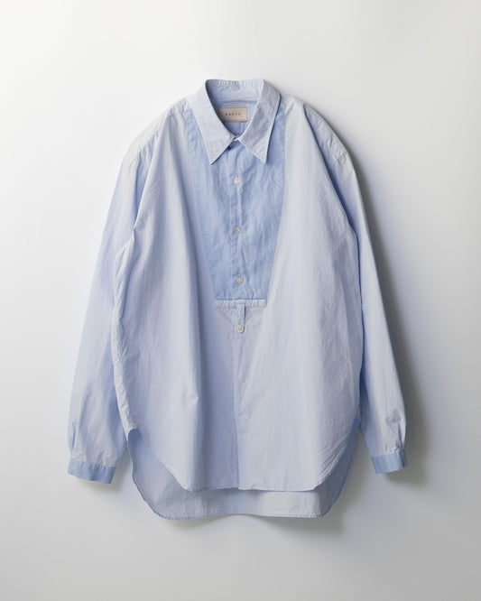 140/2 TYPEWRITER REGULAR COLLAR SHIRT - SAX