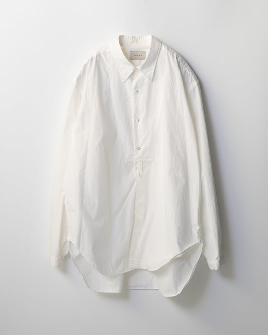140/2 TYPEWRITER REGULAR COLLAR SHIRT - WHITE