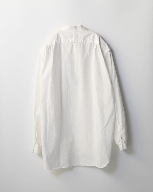 140/2 TYPEWRITER REGULAR COLLAR SHIRT - WHITE