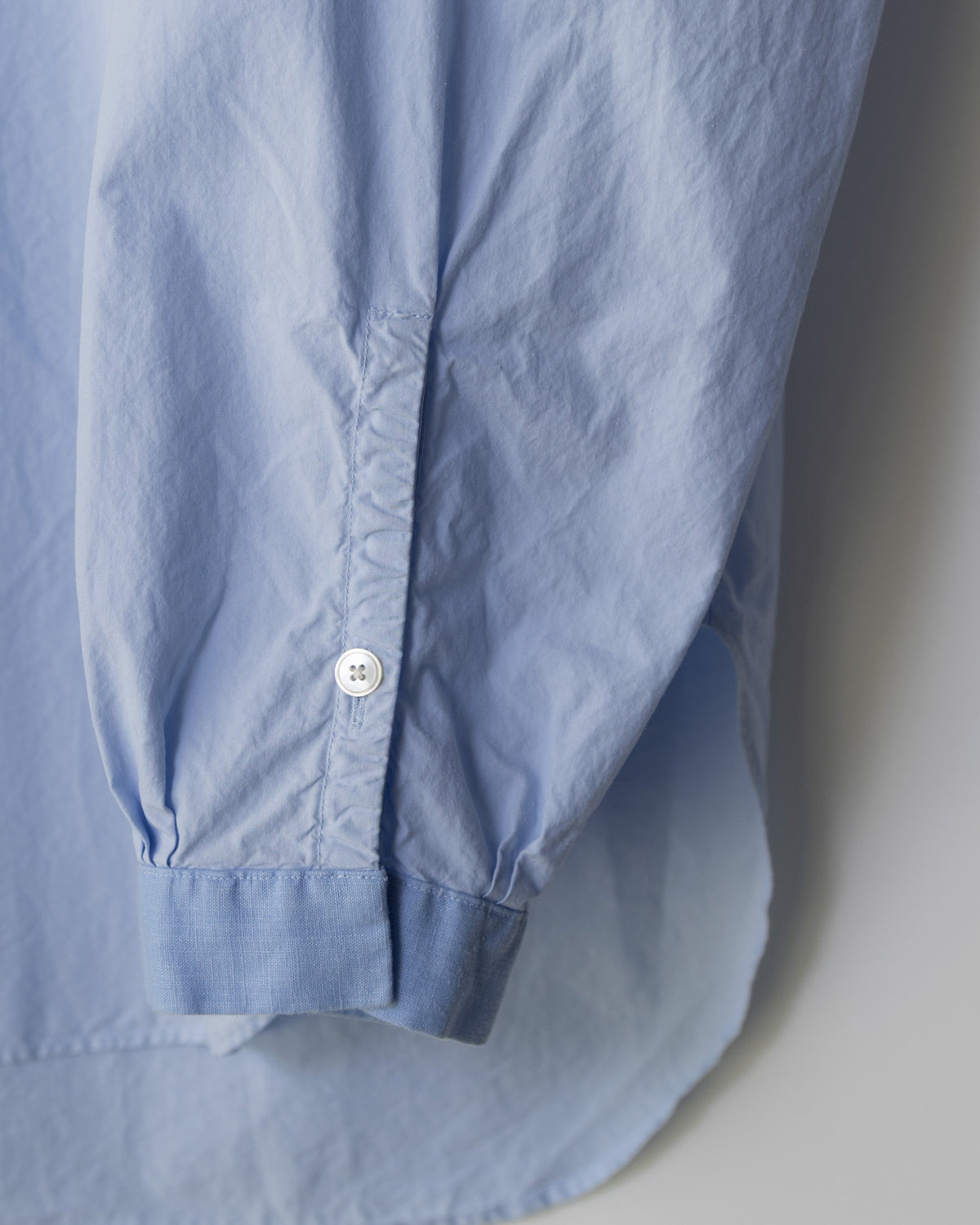 140/2 TYPEWRITER REGULAR COLLAR SHIRT - SAX