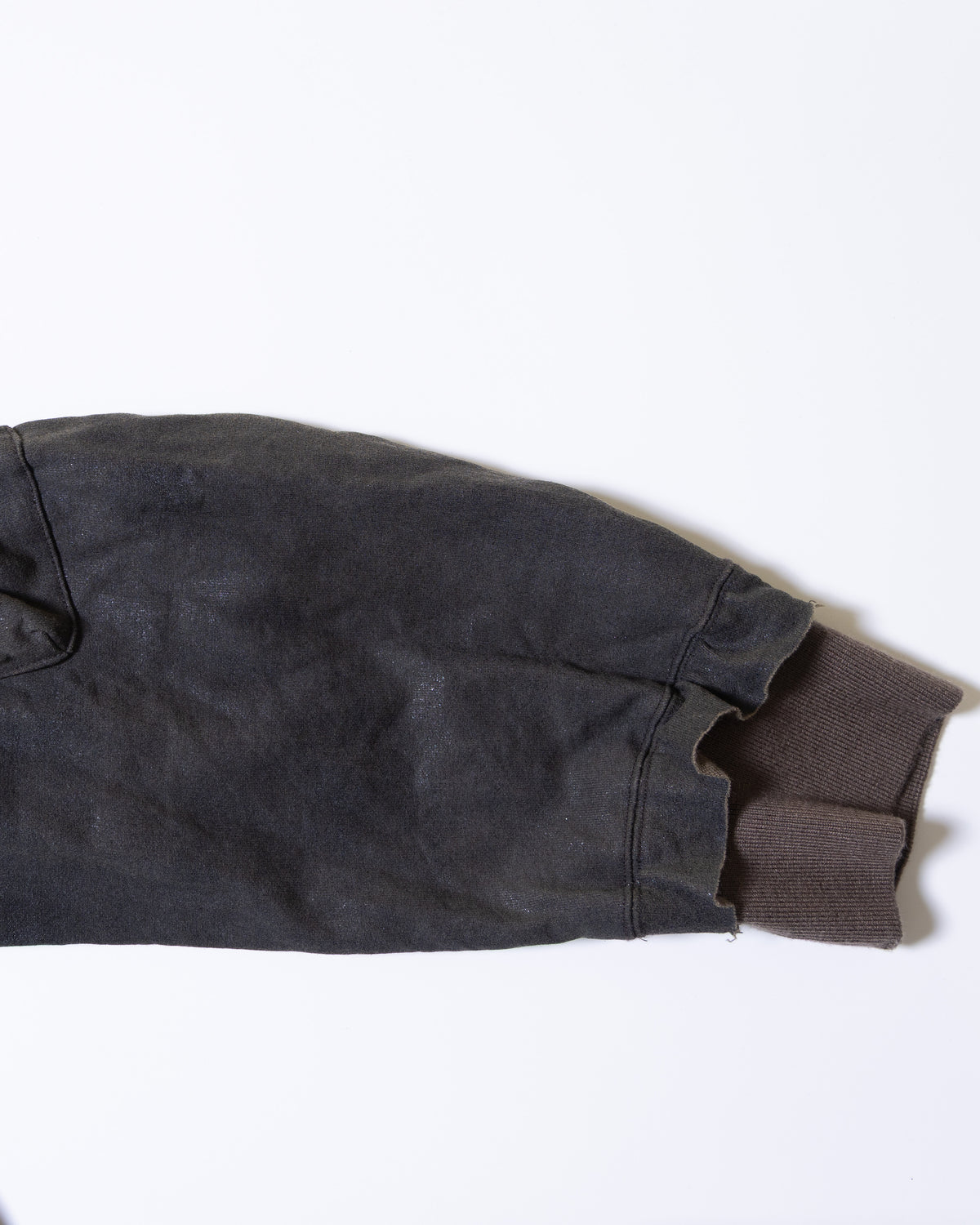 CRACK TERRY MILITARY BLOUSON - OLIVE DRAB