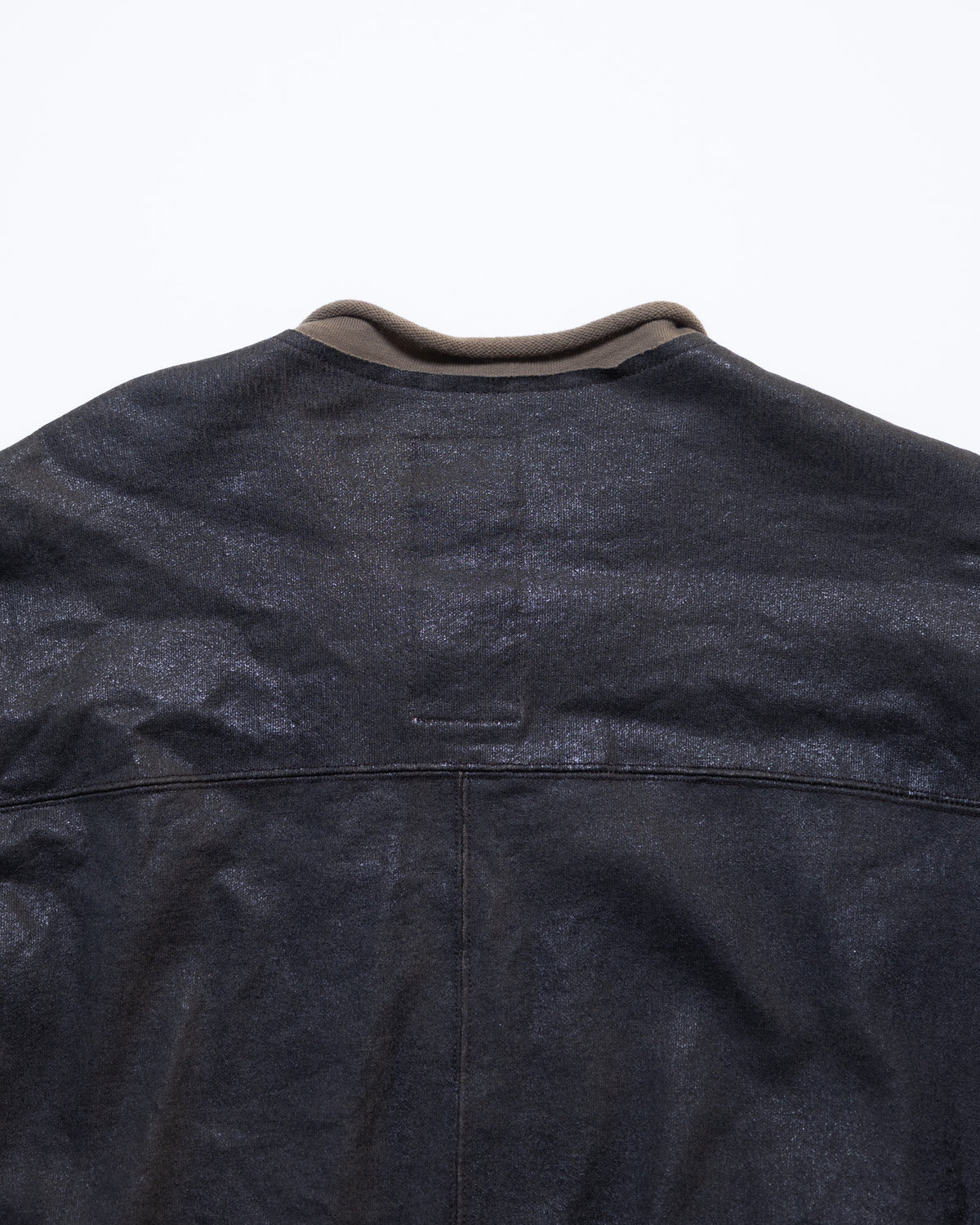 CRACK TERRY MILITARY BLOUSON - OLIVE DRAB