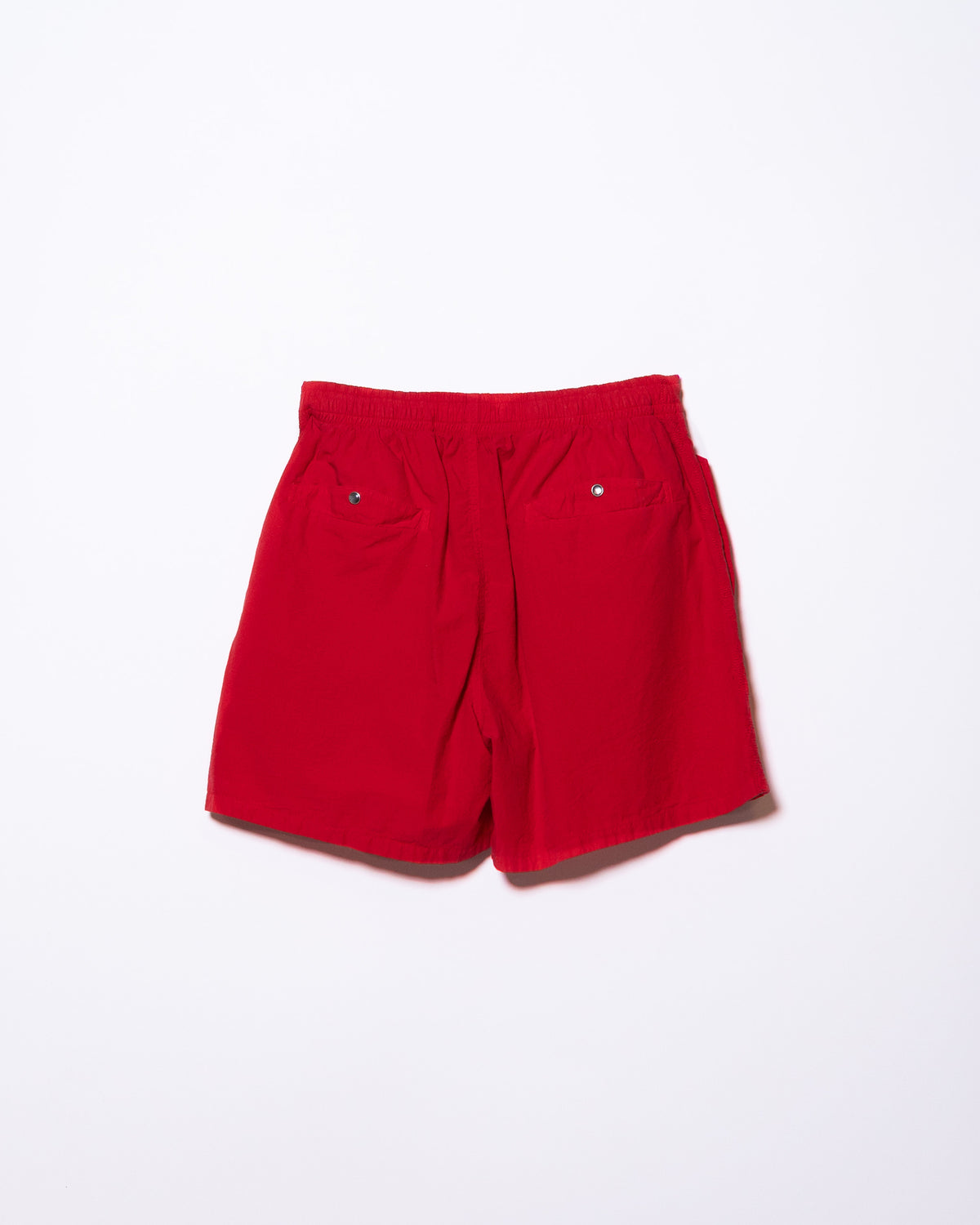 高密度コットンサイド刺繍ショートパンツ - CARDINAL