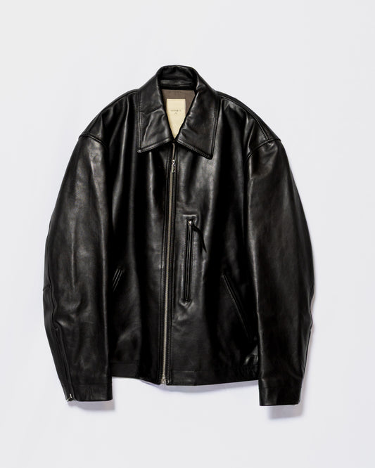 BUFFARO CARF MINIMAL RIDING JACKET - BLACK