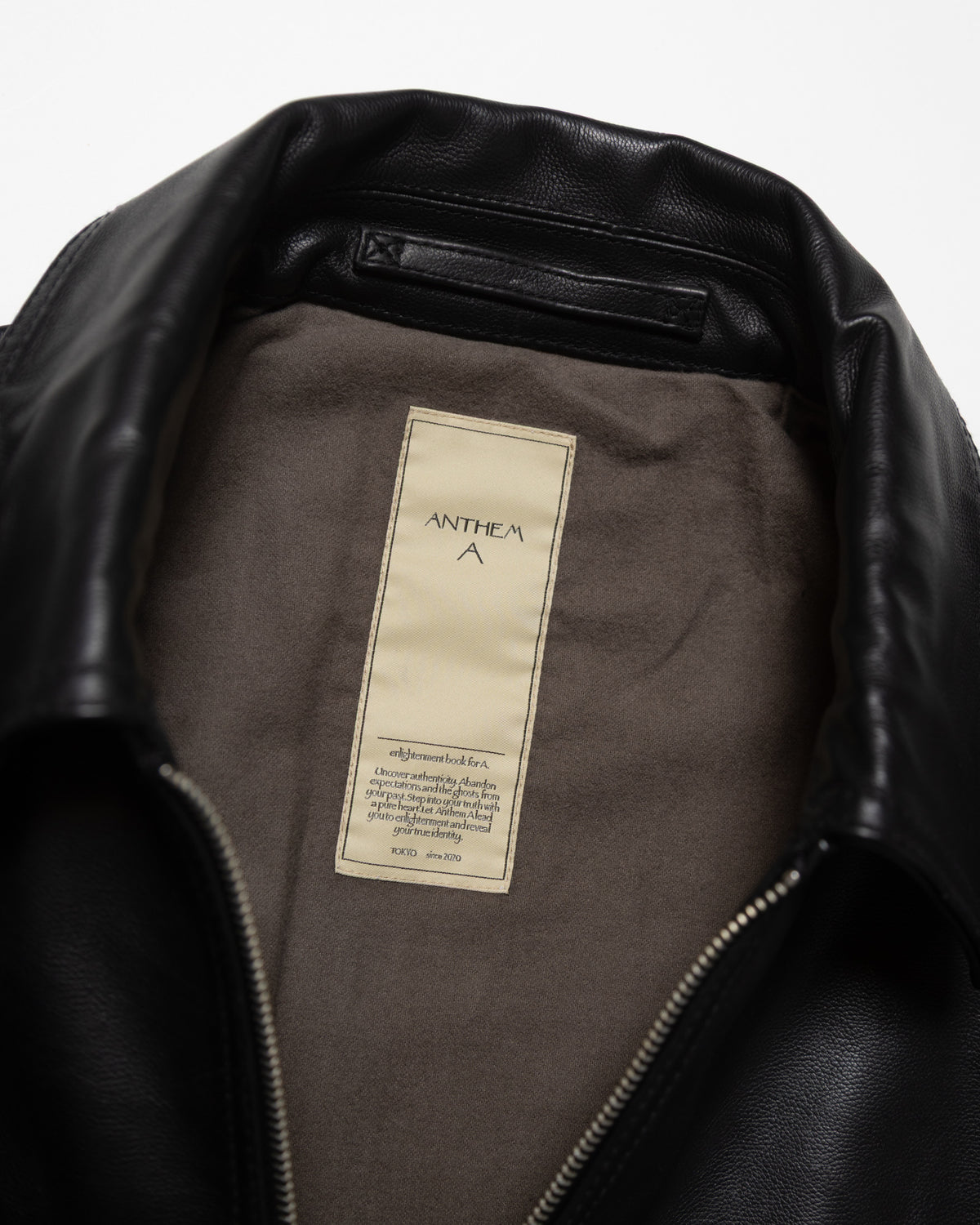 BUFFARO CARF MINIMAL RIDING JACKET - BLACK