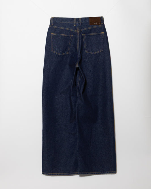BILLIE 5P JEANS -WIDE STRAIGHT- OW - INDIGO
