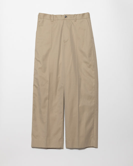 PARKER TROUSERS -STRAIGHT- - BEIGE