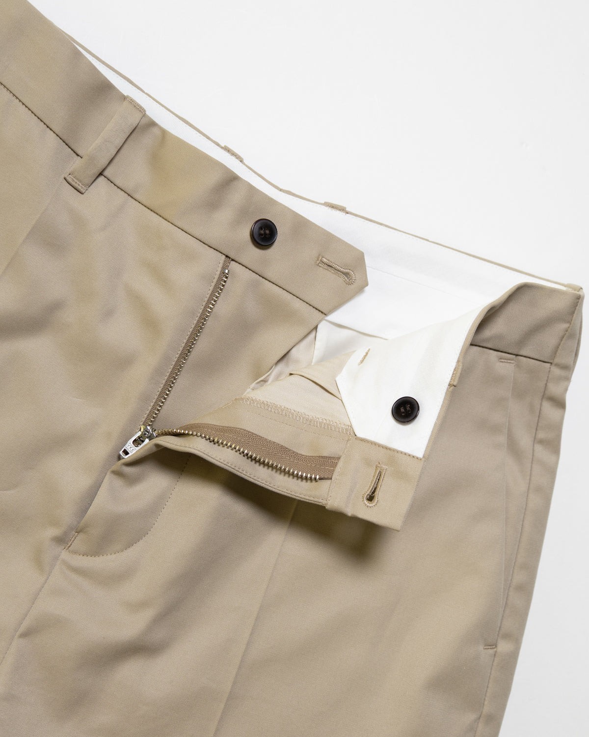 PARKER TROUSERS -STRAIGHT- - BEIGE