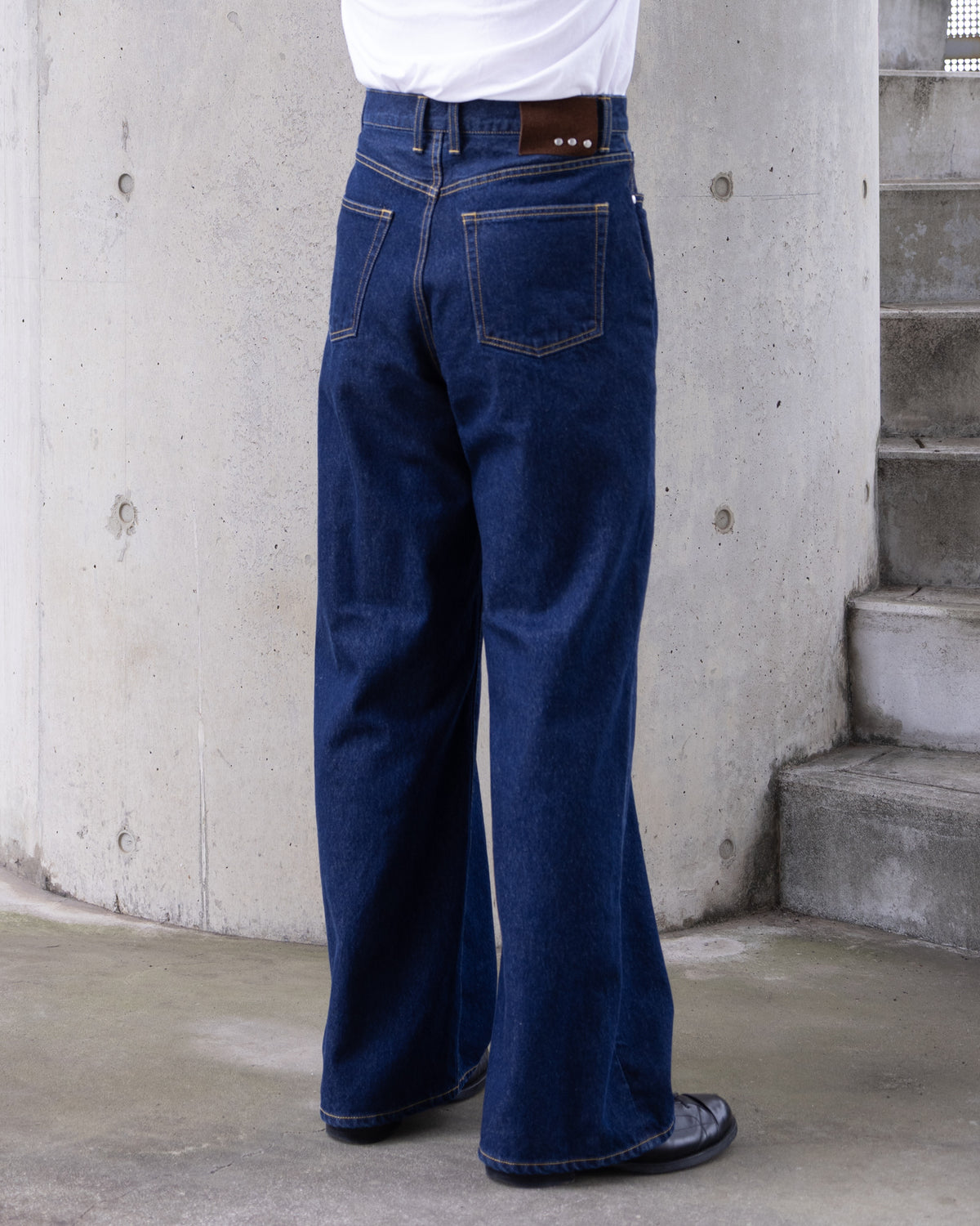 BILLIE 5P JEANS -WIDE STRAIGHT- OW - INDIGO