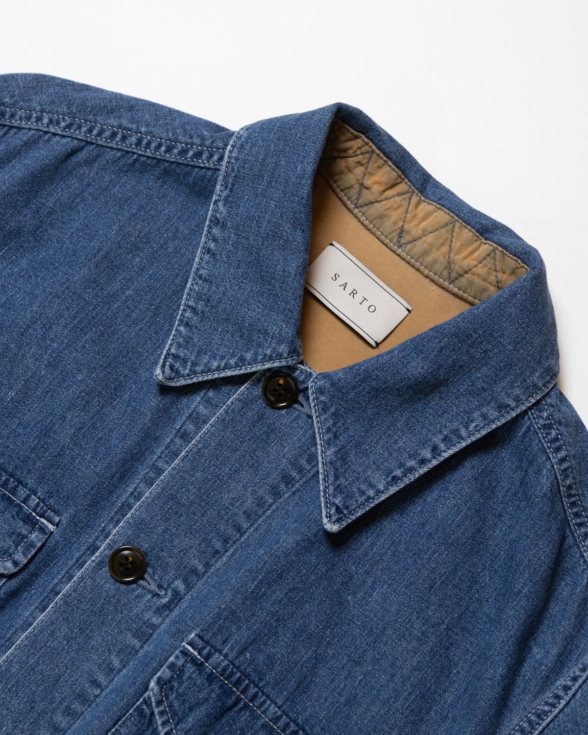 8.5oz DENIM TRUCKER JACKET - INDIGO