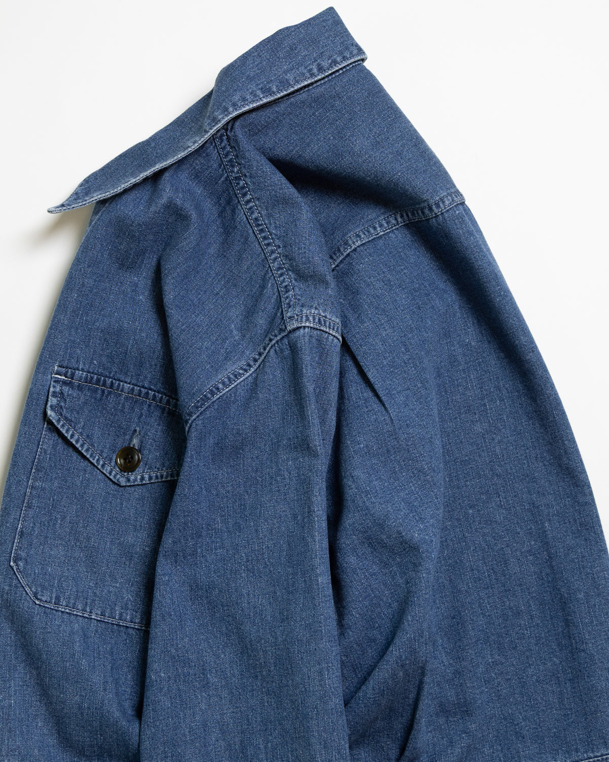 8.5oz DENIM TRUCKER JACKET - INDIGO