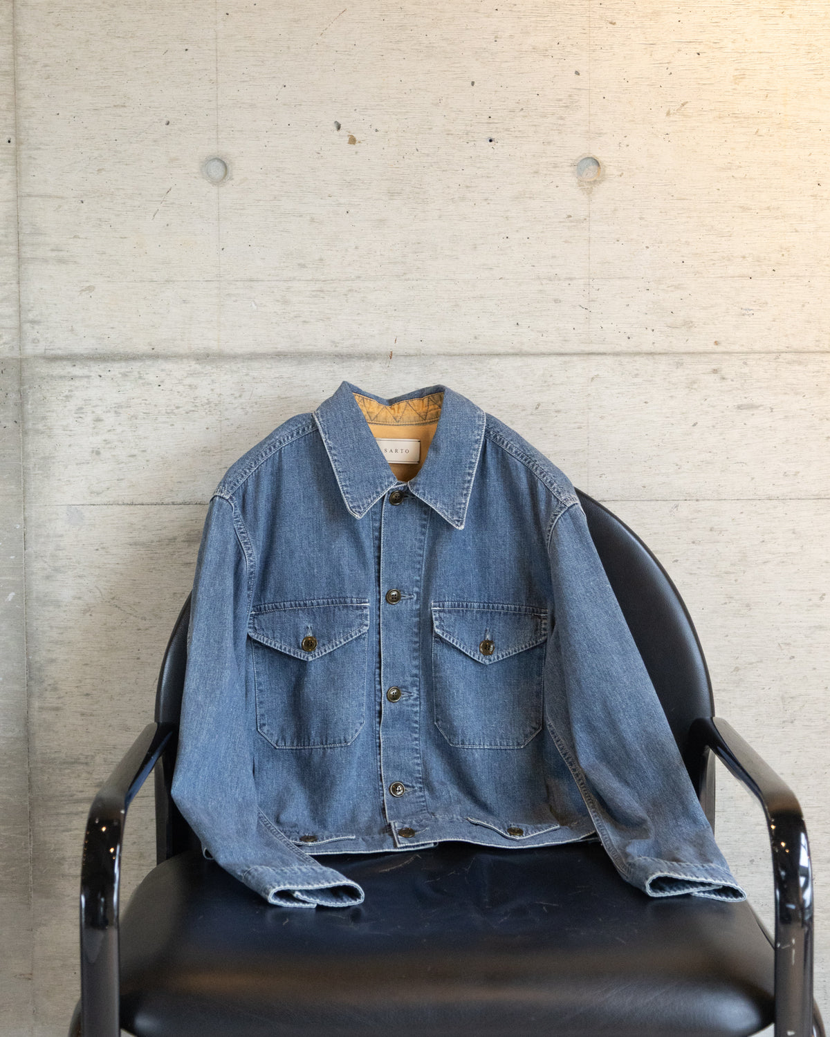 8.5oz DENIM TRUCKER JACKET - INDIGO
