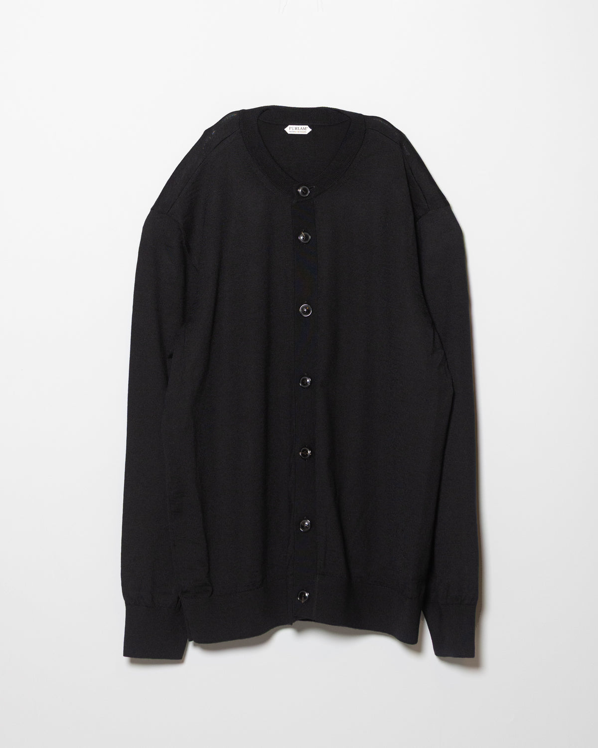 EFM KNIT CARDIGAN - BLACK