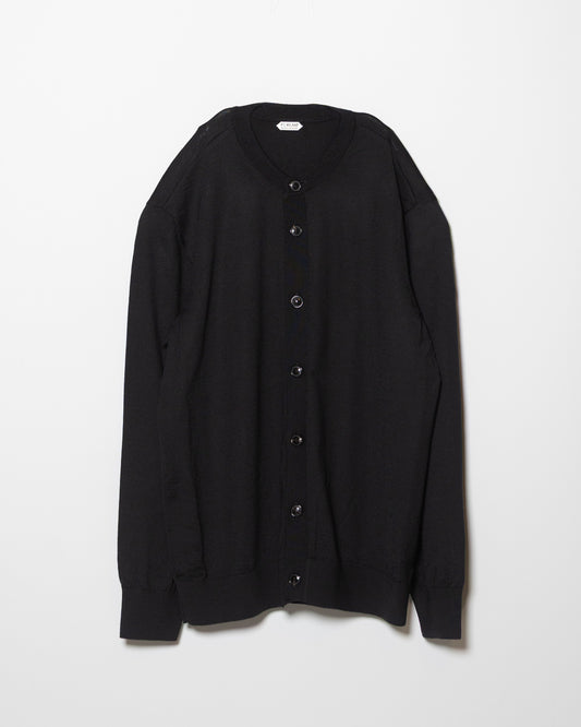 EFM KNIT CARDIGAN - BLACK
