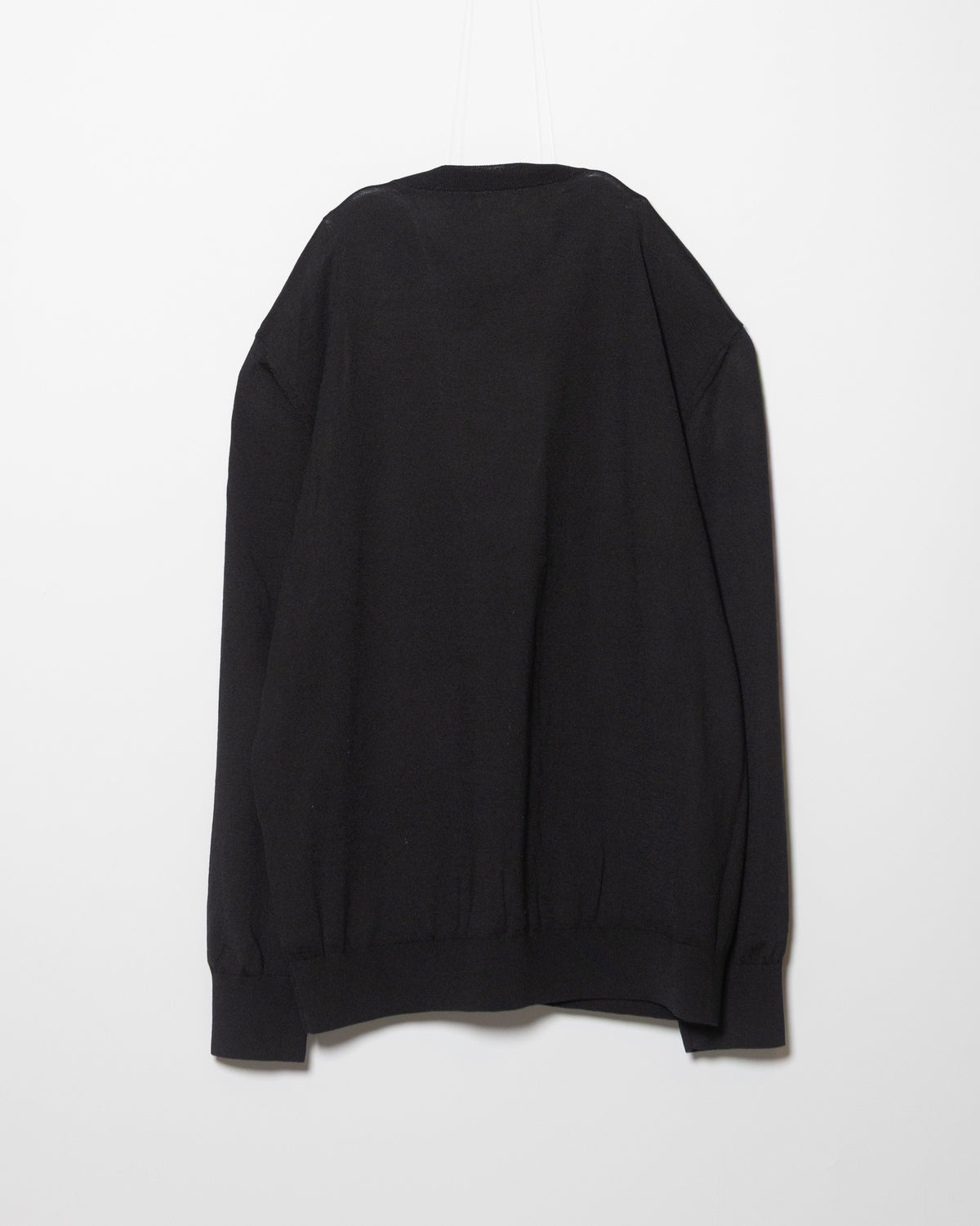 EFM KNIT CARDIGAN - BLACK