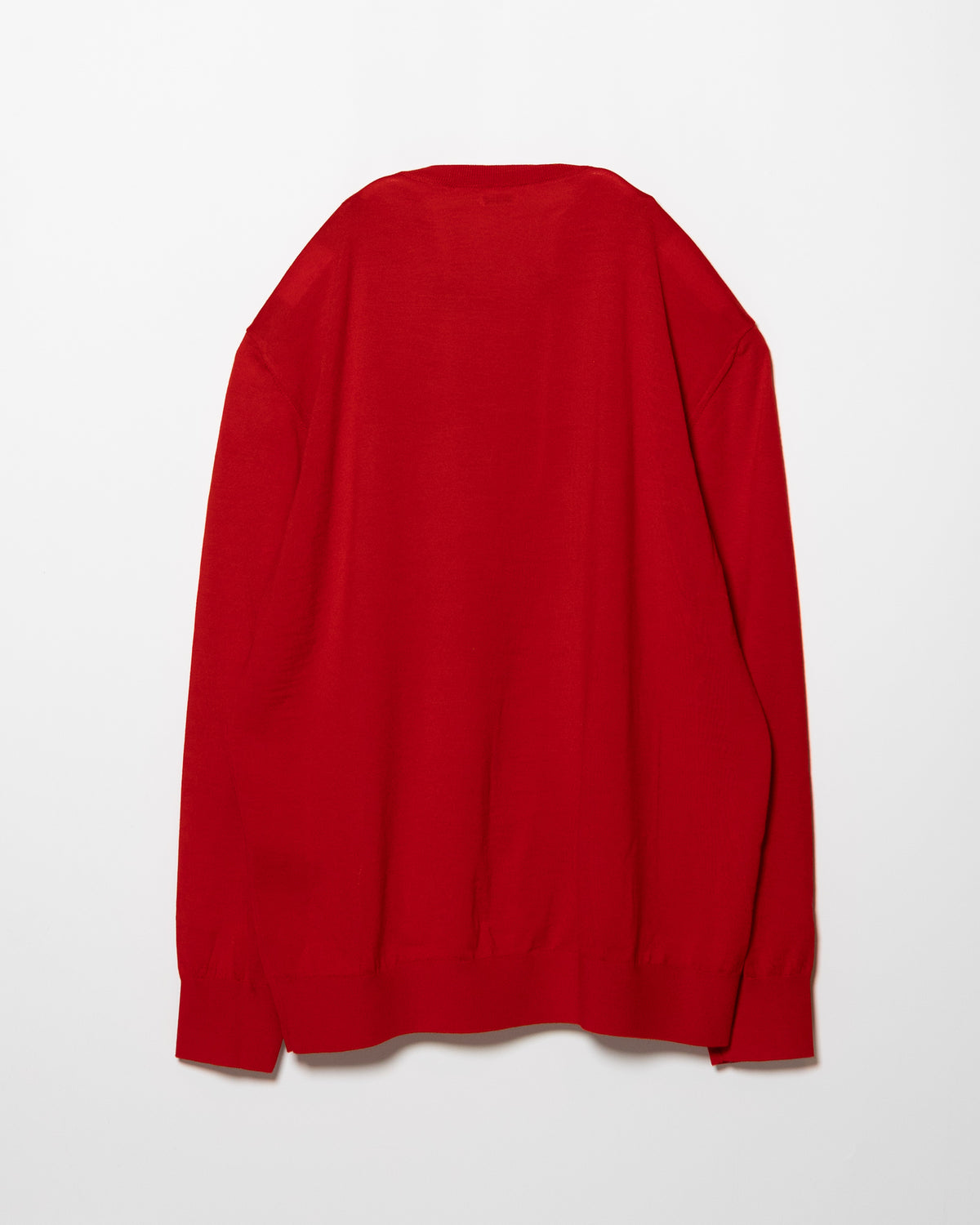 EFM KNIT CARDIGAN - RED