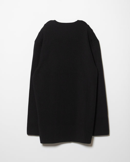 FCR KNIT JACKET - BLACK