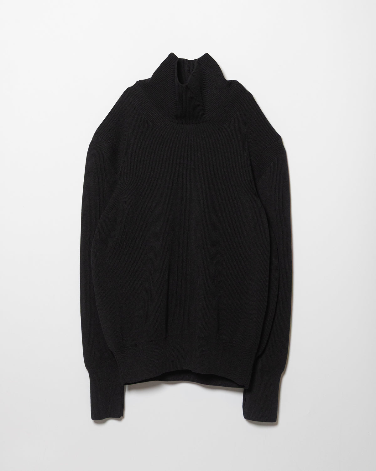 FCR HIGH NECK KNIT - BLACK