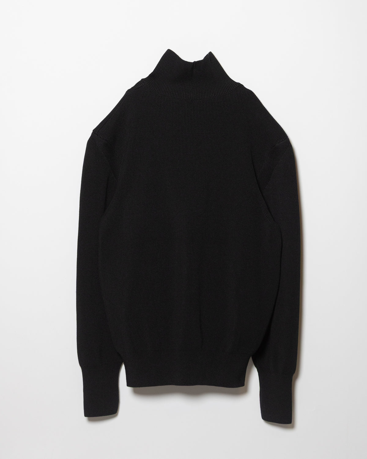 FCR HIGH NECK KNIT - BLACK