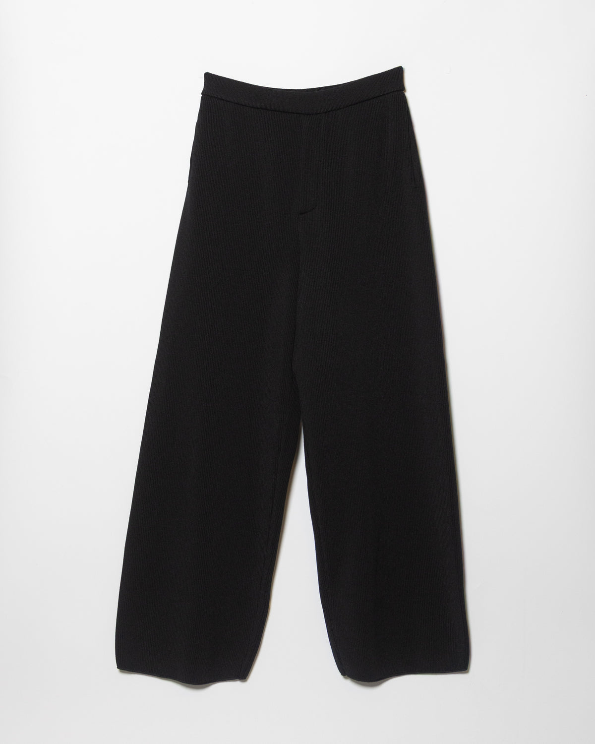 FCR KNIT TROUSERS - BLACK