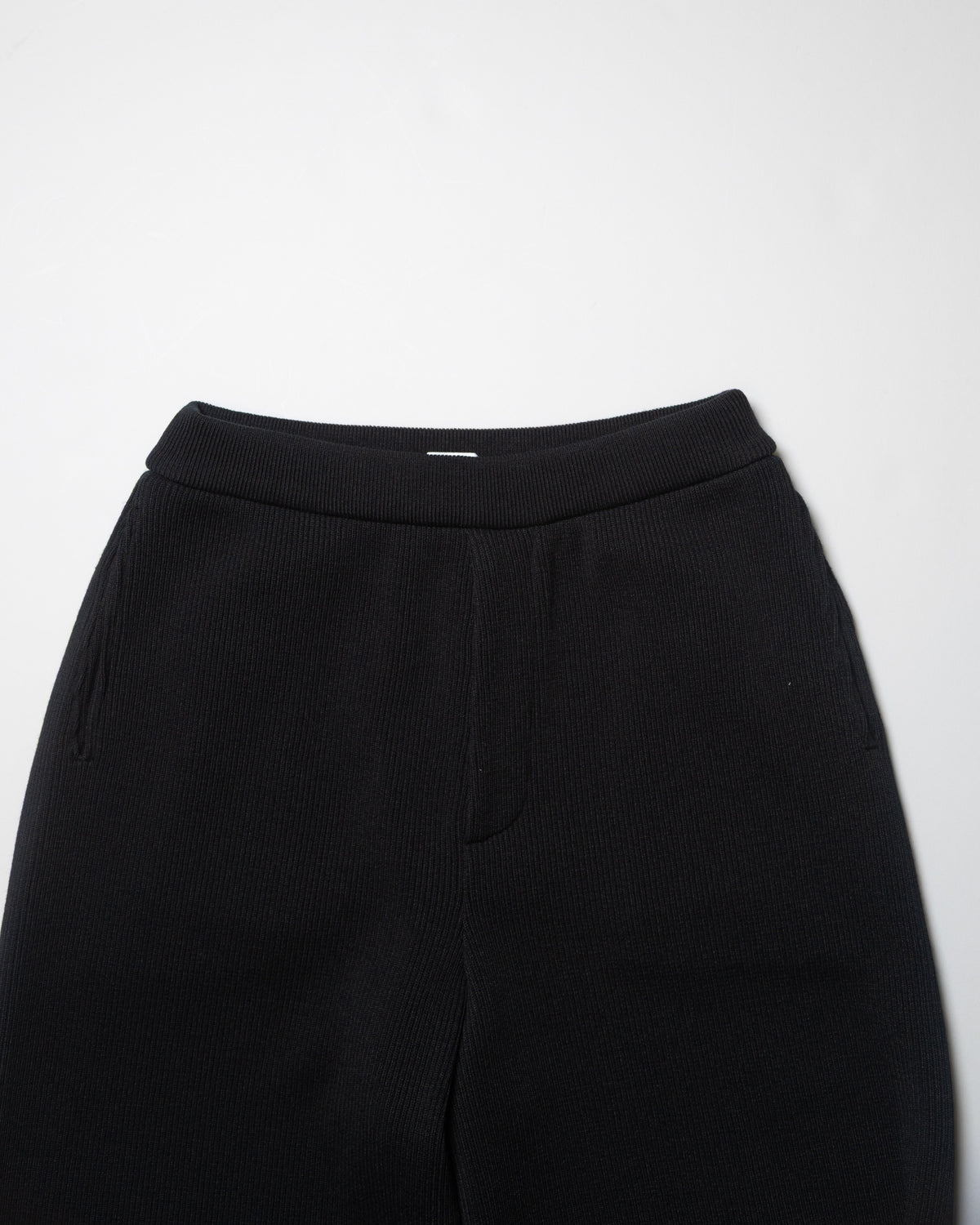 FCR KNIT TROUSERS - BLACK