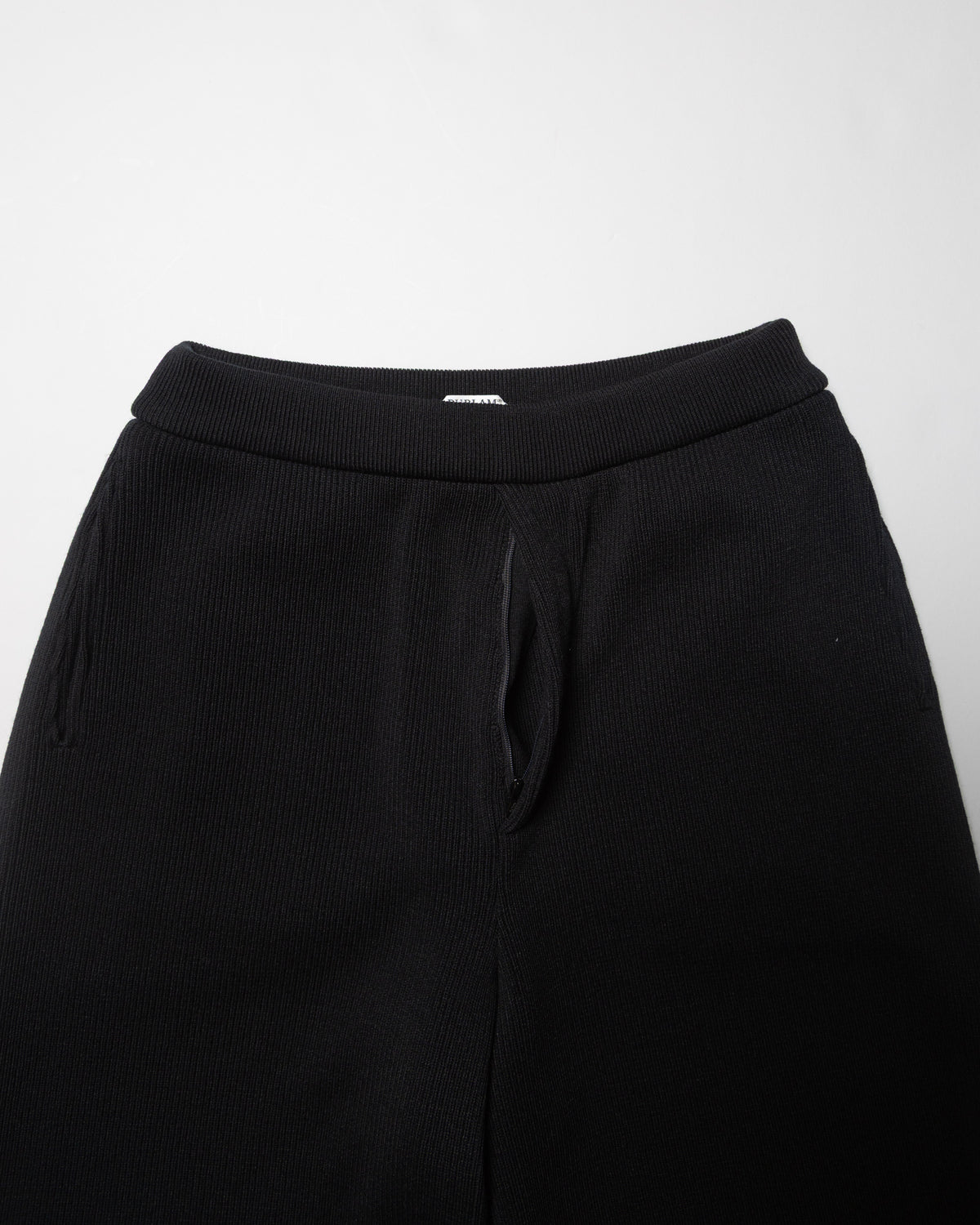 FCR KNIT TROUSERS - BLACK