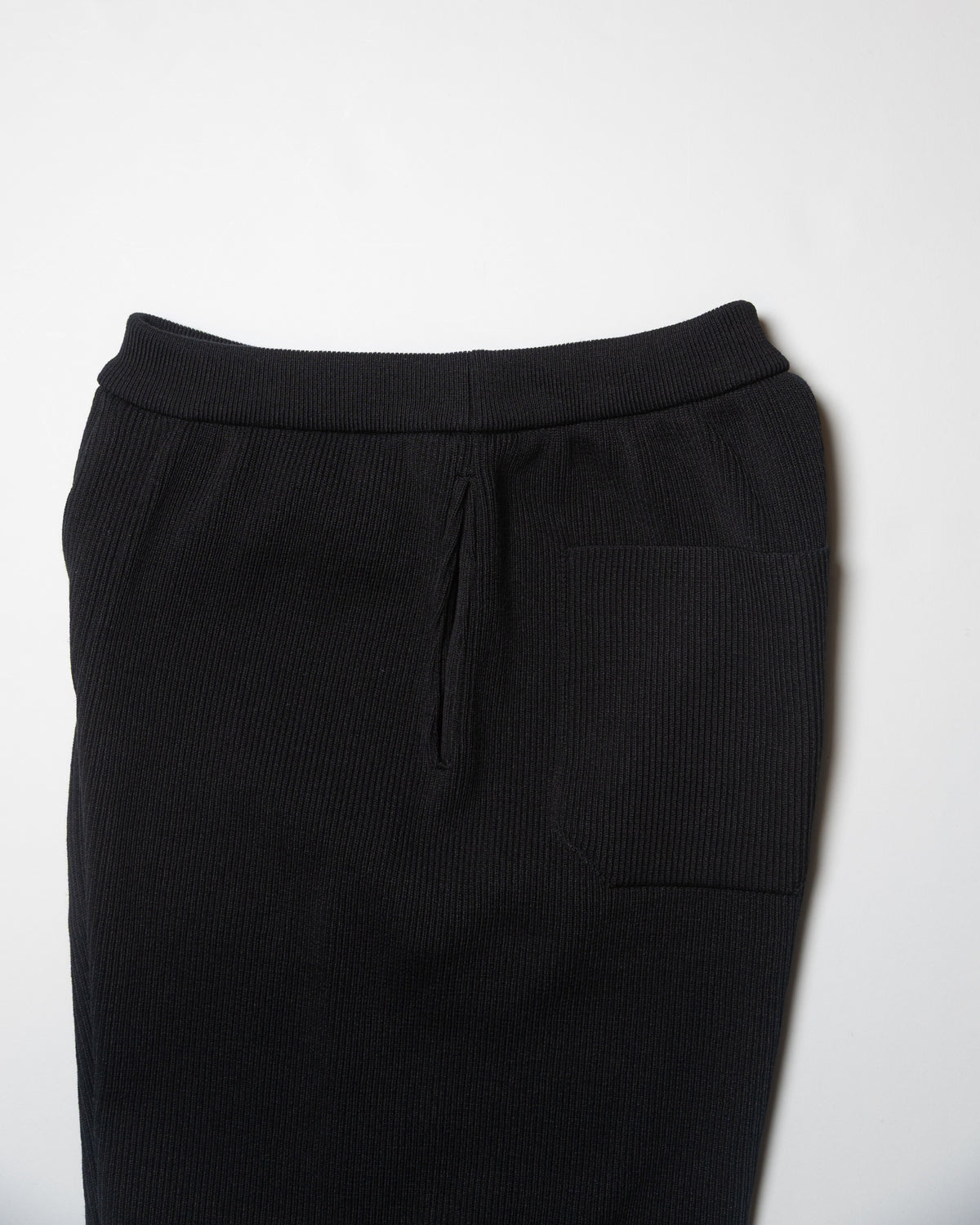FCR KNIT TROUSERS - BLACK