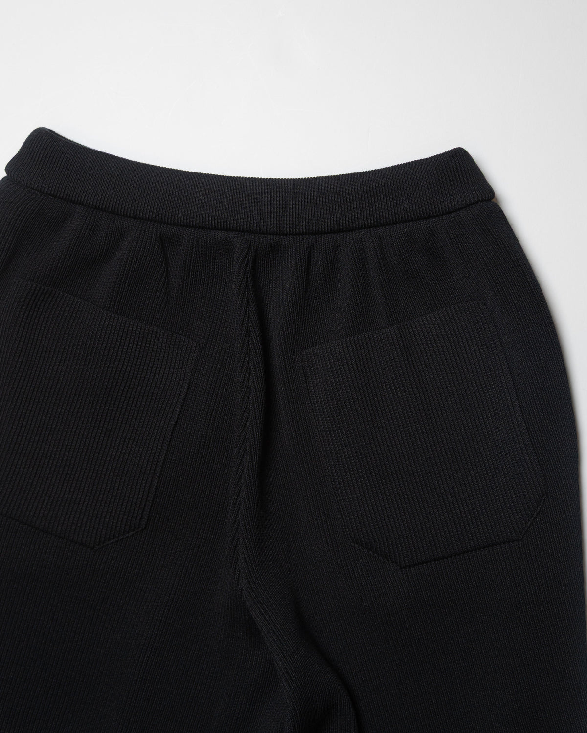 FCR KNIT TROUSERS - BLACK