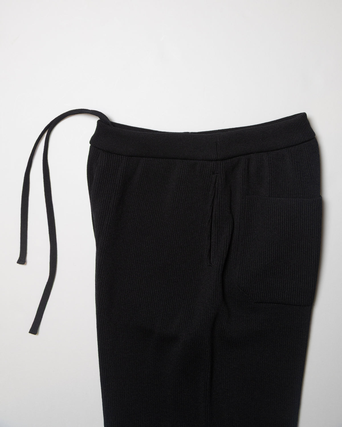 FCR KNIT TROUSERS - BLACK