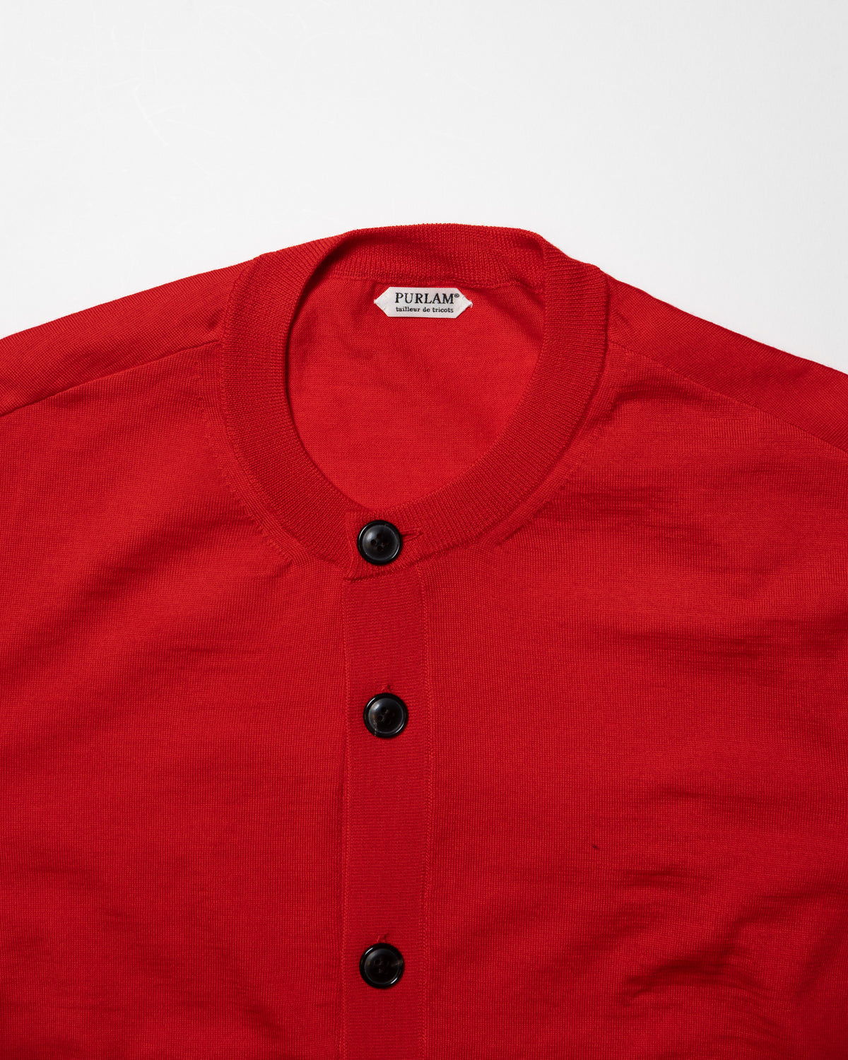 EFM KNIT CARDIGAN - RED