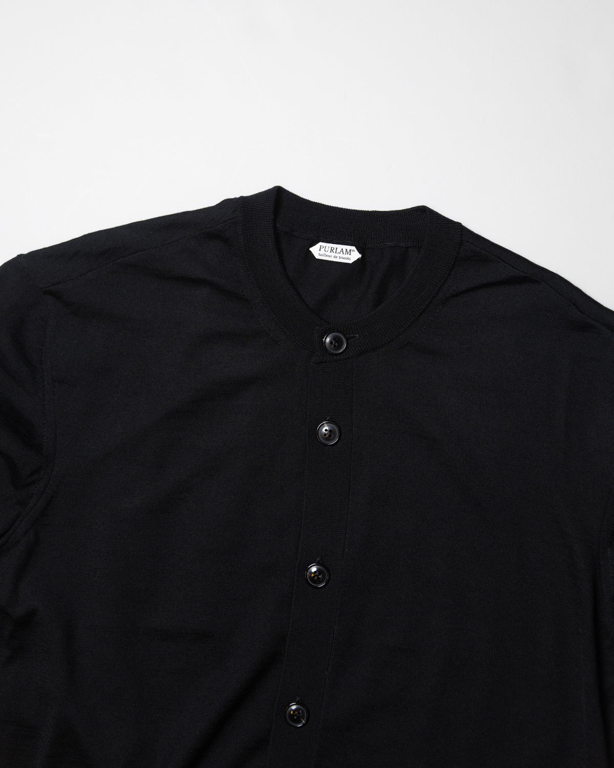 EFM KNIT CARDIGAN - BLACK