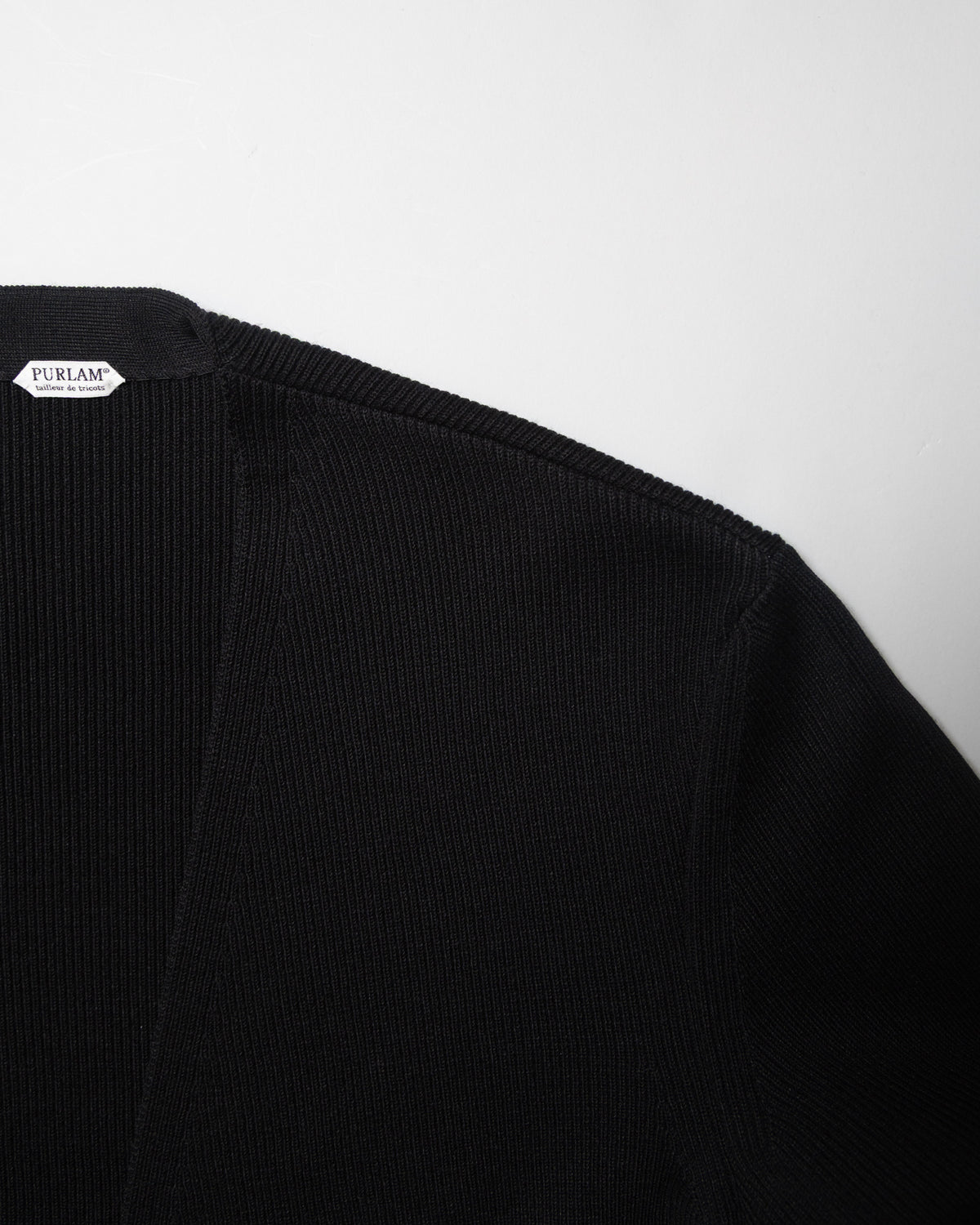 FCR KNIT JACKET - BLACK