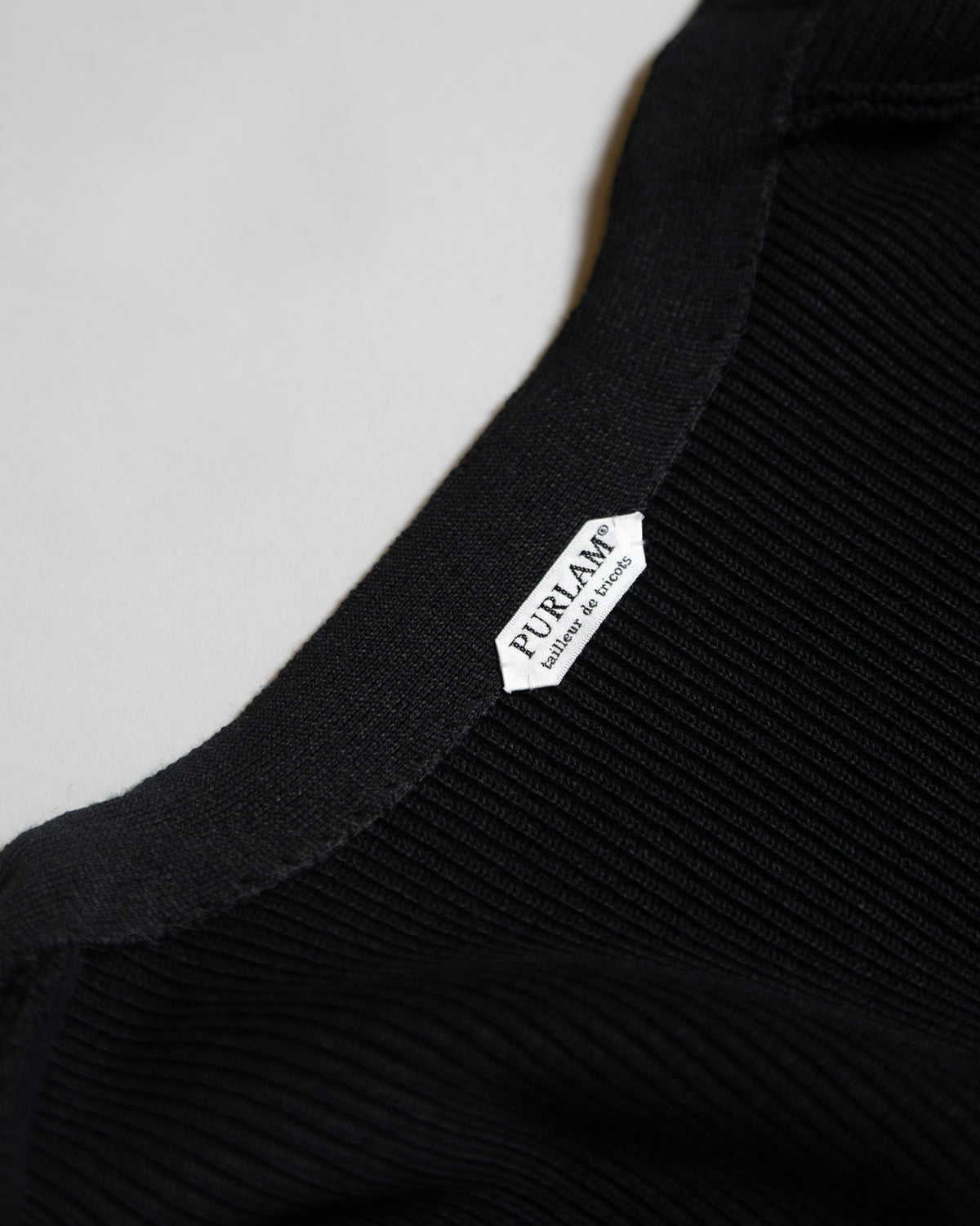 FCR KNIT JACKET - BLACK