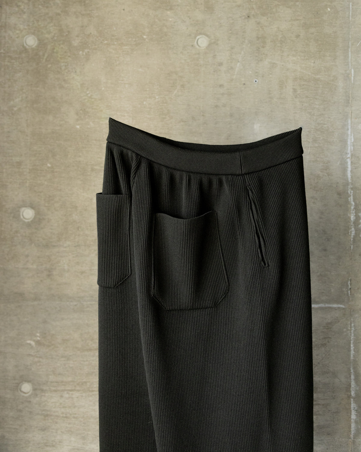 FCR KNIT TROUSERS - BLACK