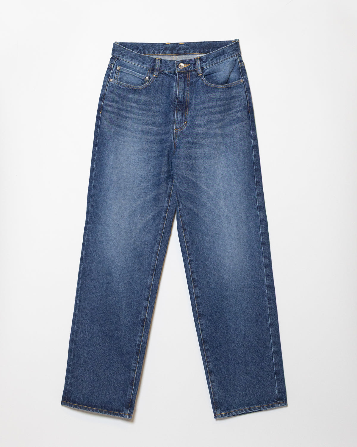 HARUKI 5P JEANS -STRAIGHT- VINTAGE - INDIGO