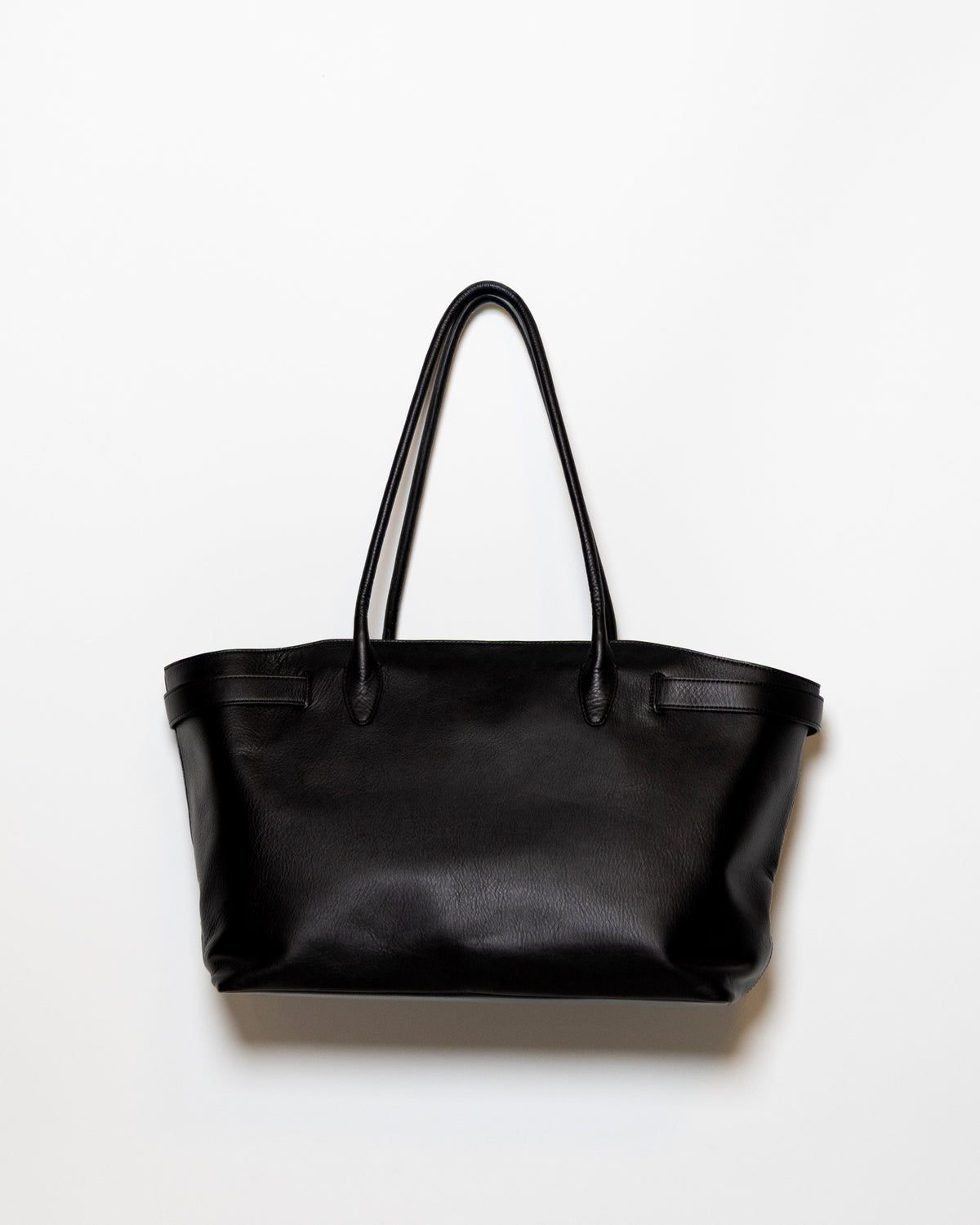ELLA LEATHER BAG - BLACK