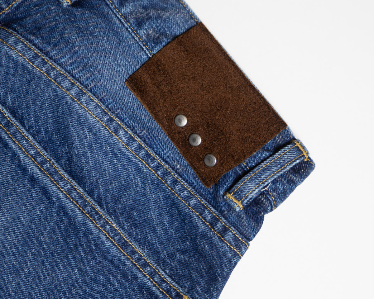 HARUKI 5P JEANS -STRAIGHT- VINTAGE - INDIGO