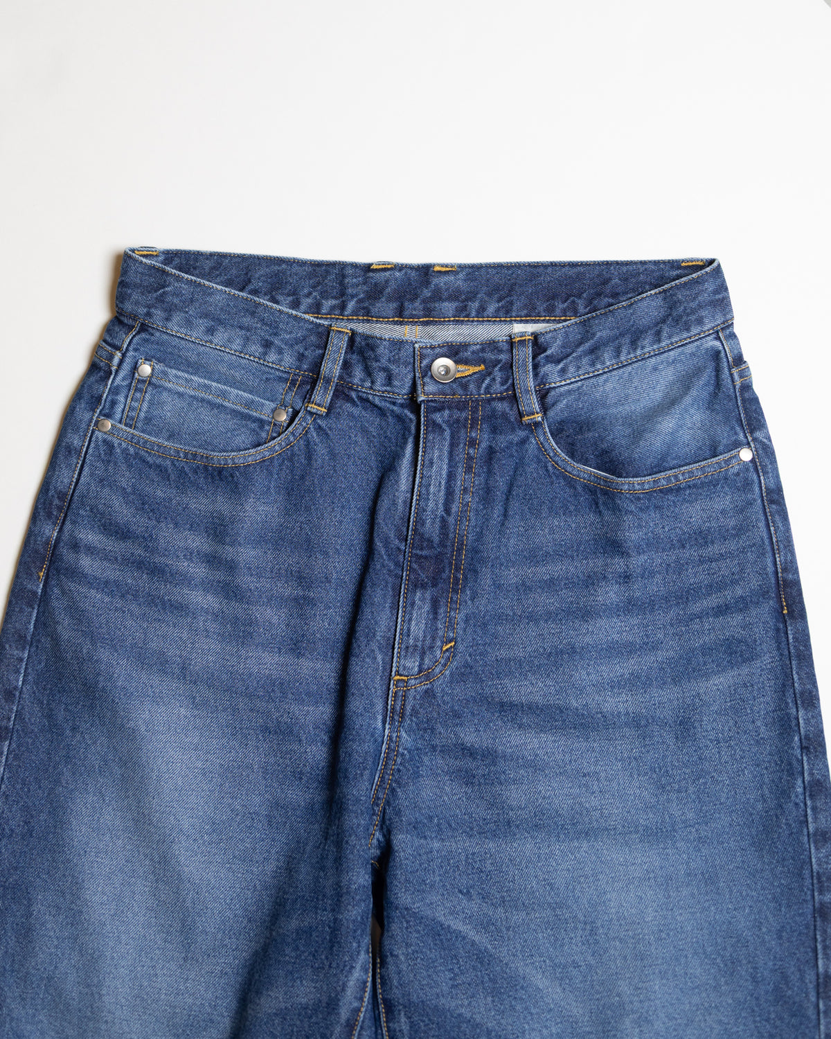HARUKI 5P JEANS -STRAIGHT- VINTAGE - INDIGO