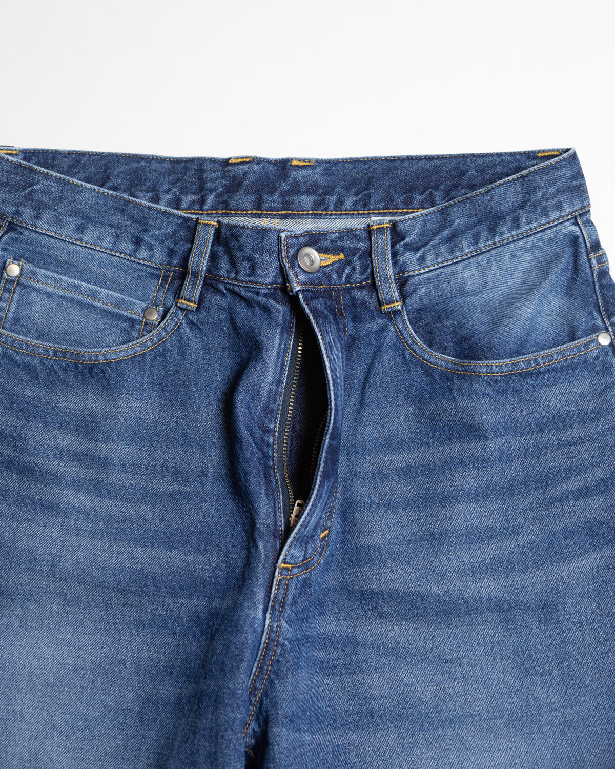 HARUKI 5P JEANS -STRAIGHT- VINTAGE - INDIGO