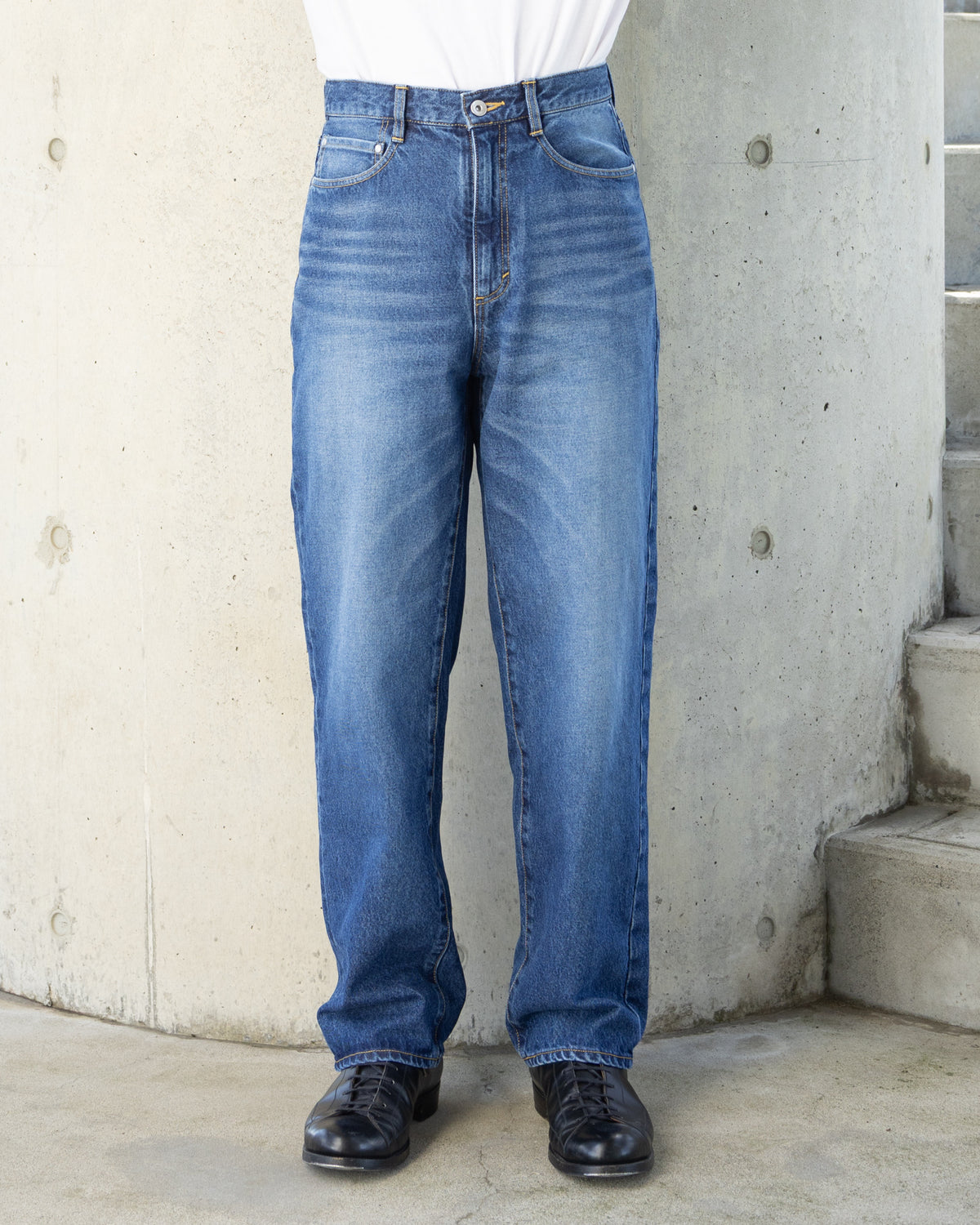HARUKI 5P JEANS -STRAIGHT- VINTAGE - INDIGO