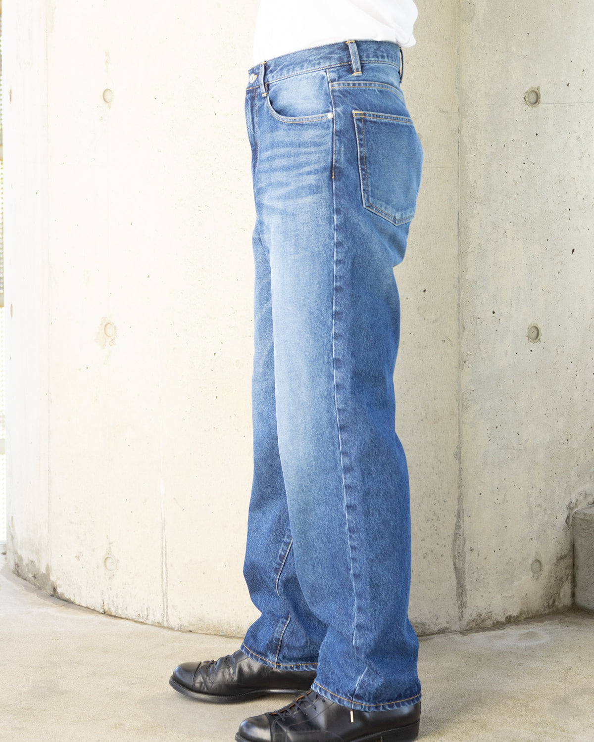 HARUKI 5P JEANS -STRAIGHT- VINTAGE - INDIGO