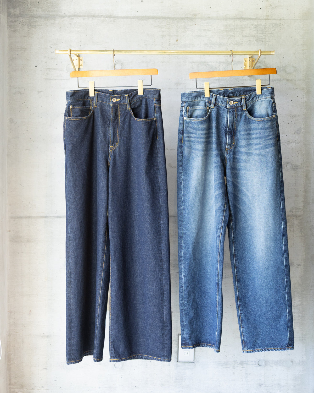 HARUKI 5P JEANS -STRAIGHT- VINTAGE - INDIGO